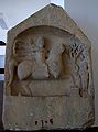Thracian Roman era "heros" (Sabazius) stele.