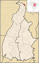 São Miguel do Tocantins – Mappa