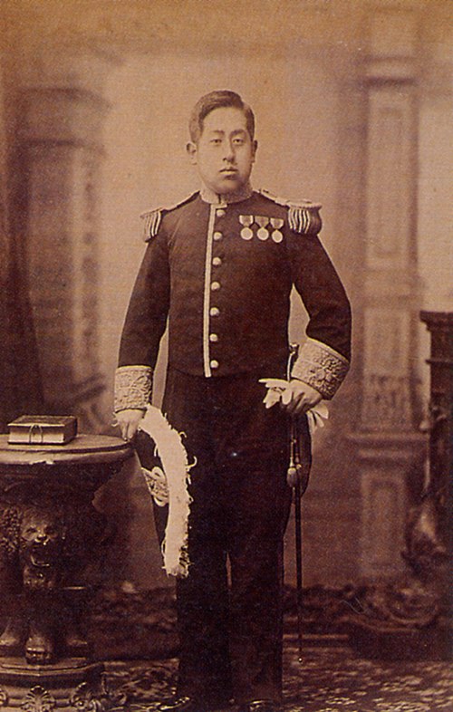 Prince Tokugawa Iesato was the first head of the Tokugawa clan after the overthrow of the shogunate, and was President of the House of Peers from 1903