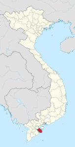 Province de Trà Vinh - Localisation