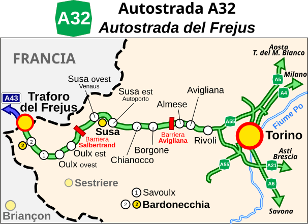 File:Tracciato A32.svg