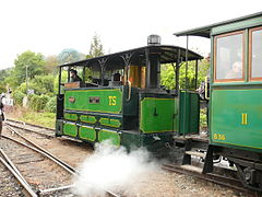 Locomotive de tramway bicabine Blanc-Misseron.