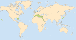 Мапа поширення виду