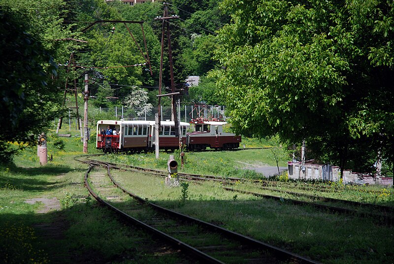 File:Tsagveri station - Kukushka train.jpg