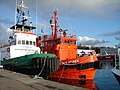 Les remorqueurs Leao Dos Mares et Sea Falcon à Concarneau 2