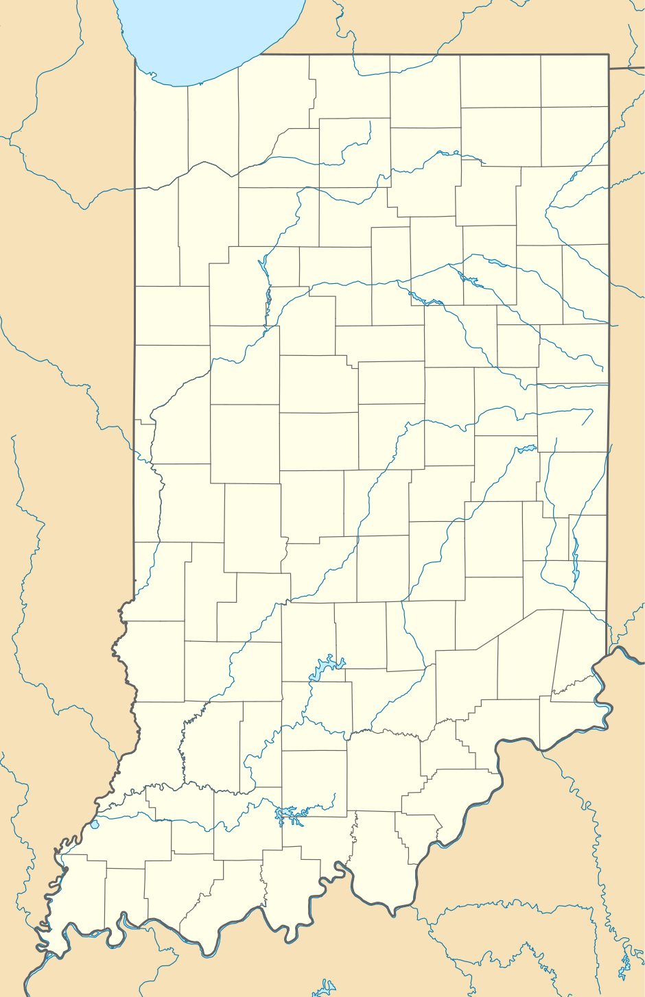 Cincinnati Reds Radio Network is located in Indiana