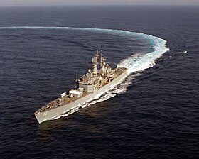 USS California (CGN-36) 1986 vor Kalifornien