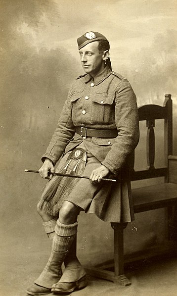 Unknown U.K. Soldier 1921 (London Scottish)
