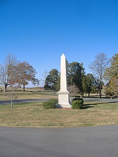 Union Monument in Perryville United States historic place