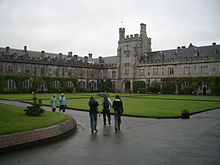 University College, Neo-Tudor-Bauten des Westwing