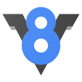 V8 JavaScript engine logo 2.svg