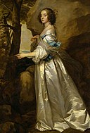 Van Dyck - Lady Frances Cranfield (d.1687), Later Countess of Dorset, 129918.jpg