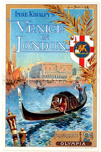 Programme for Venice in London Venice in London programme 1892.jpg