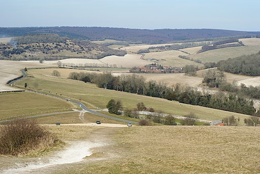View Towards Charlton, Sussex - geograph.org.uk - 1757018