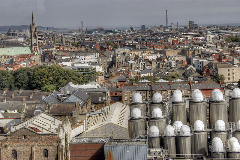 File:View from Gravity Bar at the top of Guinness Storehouse (Dublin, Ireland) (8117566484).jpg