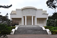 La villa Souzanna - 1928/1930 par les architectes Minache et d'Ault avec une fresque de Joel et Jan Martel - Quartier Chiberta.