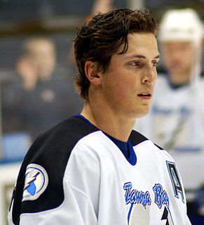 Vincent Lecavalier Canadian ice hockey player