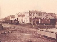 Железнодорожный вокзал Владимира (1861—1862)