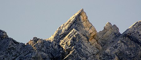 Vollkarspitze von N