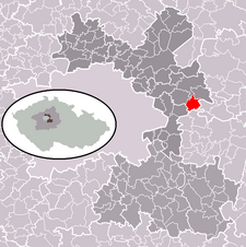 Vyšehořovice na mapě