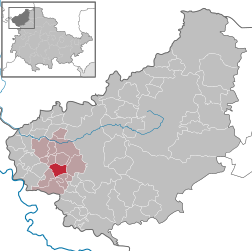 Wüstheuterode - Carte