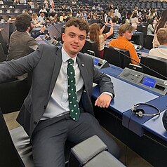 Opening plenary of European Youth Event 2023 at the European Parliament hemicycle in Strasbourg, France on 9 June 2023