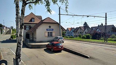 Waldstatt railway station