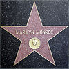 Marilyn Monroes Stern auf dem Walk of Fame