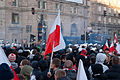 Polski: Warszawa, Marsz Niepodległości 2011, Plac Konstytucji