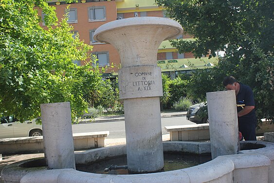 Water of Fountains in Latina