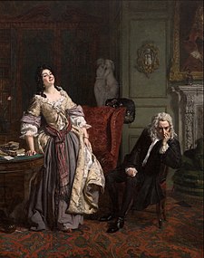 Pope Makes Love To Lady Mary Wortley Montagu (1852)