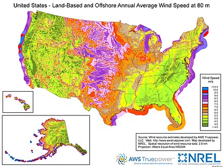 Wind Power In The United States Wikipedia