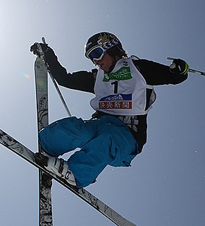 Xavier Bertoni French Freestyle skier