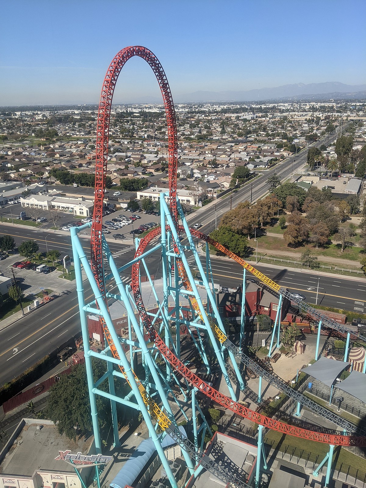 Knott's berry farm xcelerator cable snap