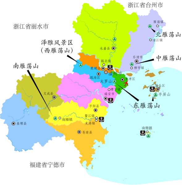 File:Yandang Mountain Attraction Distribution.png