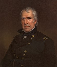 Peinture d'un homme aux cheveux blancs en bataille portant un uniforme.