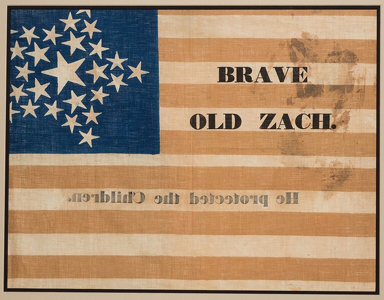 File:Zachary Taylor Campaign Banner, 1848.jpg