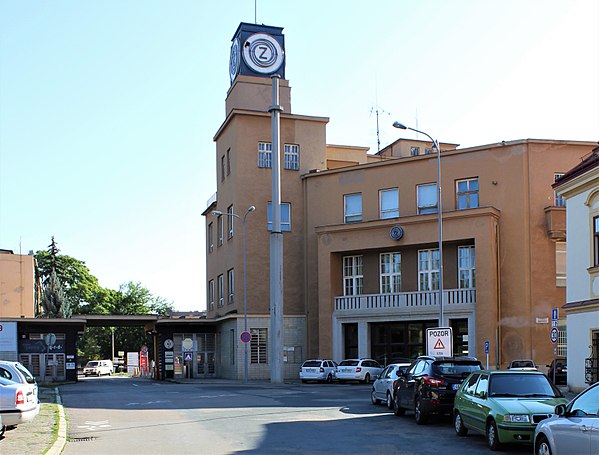 Zbrojovka Brno headquarters and gateway