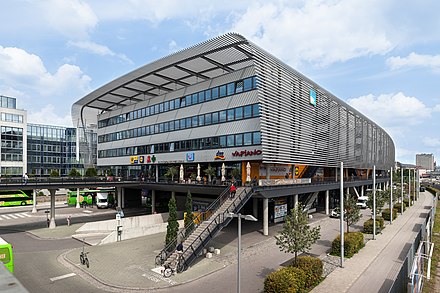 The bus station ("ZOB") in Munich