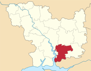 Poziția localității Vitovka