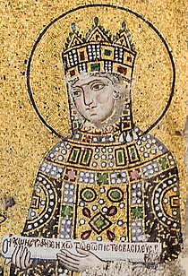 Zóé császárnő mozaikja az Hagia Szophiában
