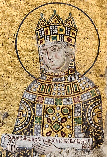 Mosaic of Zoë at the Hagia Sophia.