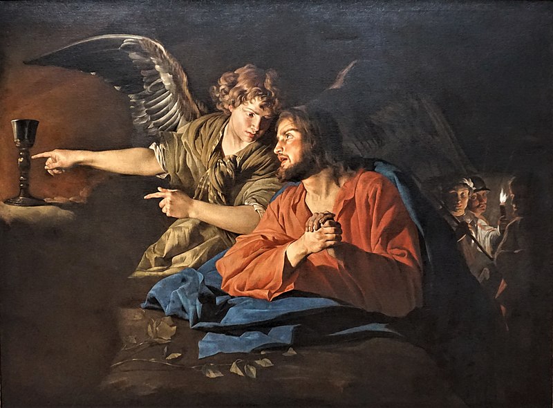 File:"Christ on the Mount of Olives" by Matthias Stom - Gemäldegalerie, Berlin - Joy of Museums.jpg