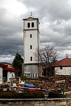 Камбанарија на црквата