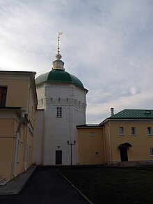 Кельи западные (Корпус келейный западный), село Рогачево, посёлок Луговой.jpg