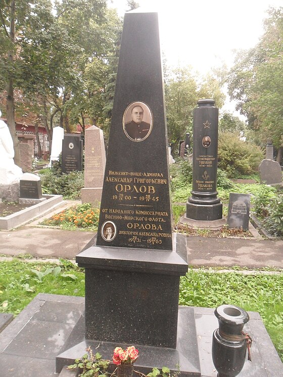 Орлова похоронена