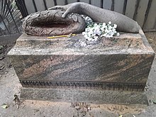 Graven af ​​kunstneren A.A. Osmerkin.jpg