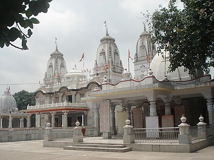 Gorakhnath mandir. Gorakhpur is known for being a religious centre.