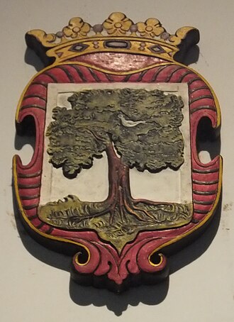 Colombo - Coat of arms of Colombo from the Dutch Ceylon era, depicting a mango tree.