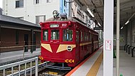 阪堺電車モ161形162号「赤電塗装」(2021年3月)